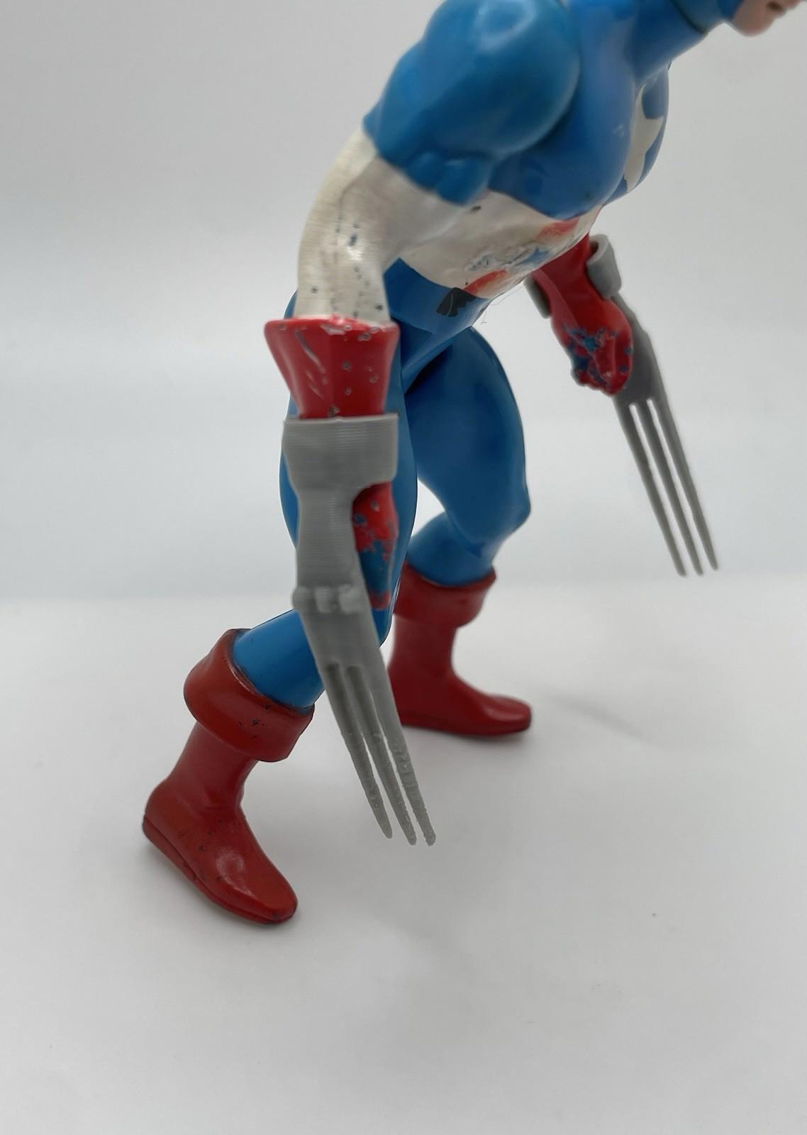 Vintage Secret Wars Wolverine Claws Set REPRO Replacement Part 1984