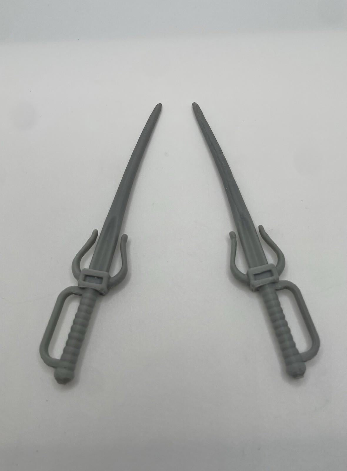 Vintage MOTU Masters of the Universe Blade Sword Set 1986 REPRO Part