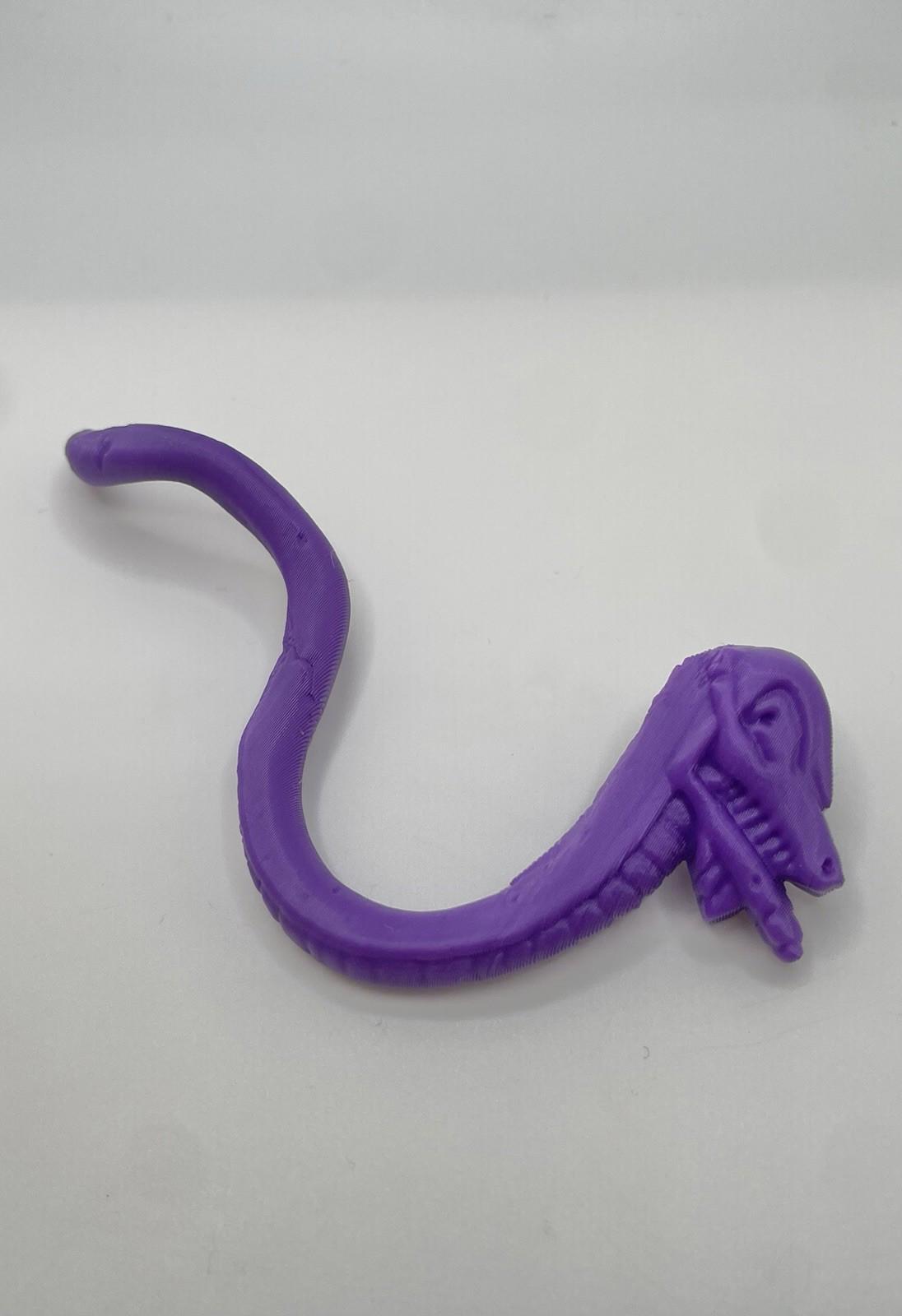 Reproduction Sssqueeze Snake Weapon for Masters of the Universe