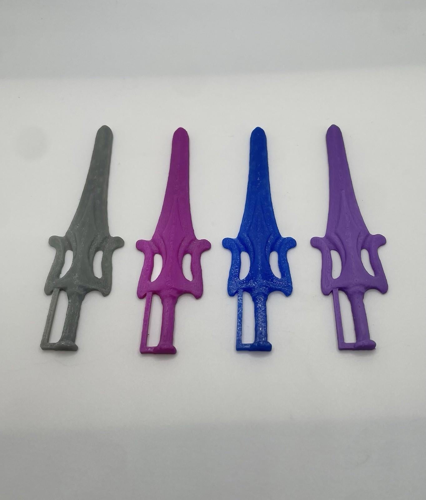 Vintage REPRO Half Sword Power Weapon MOTU Masters of the Universe 1986