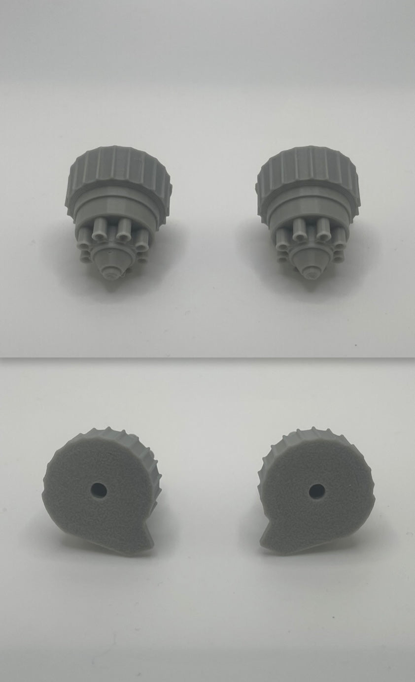 Vintage Snow Speeder Engine Thrusters Repro Replacement Part