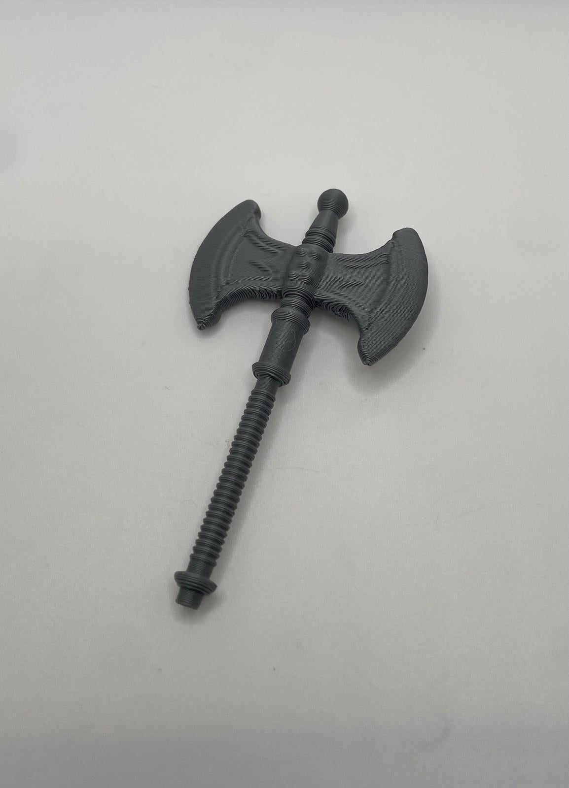 Reproduction Battle Axe Weapon for Masters of the Universe