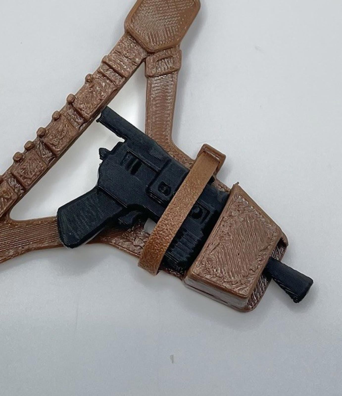 Vintage Han Solo Replacement Part REPRO Blaster Gun 1978 12” 12 Inch Figure