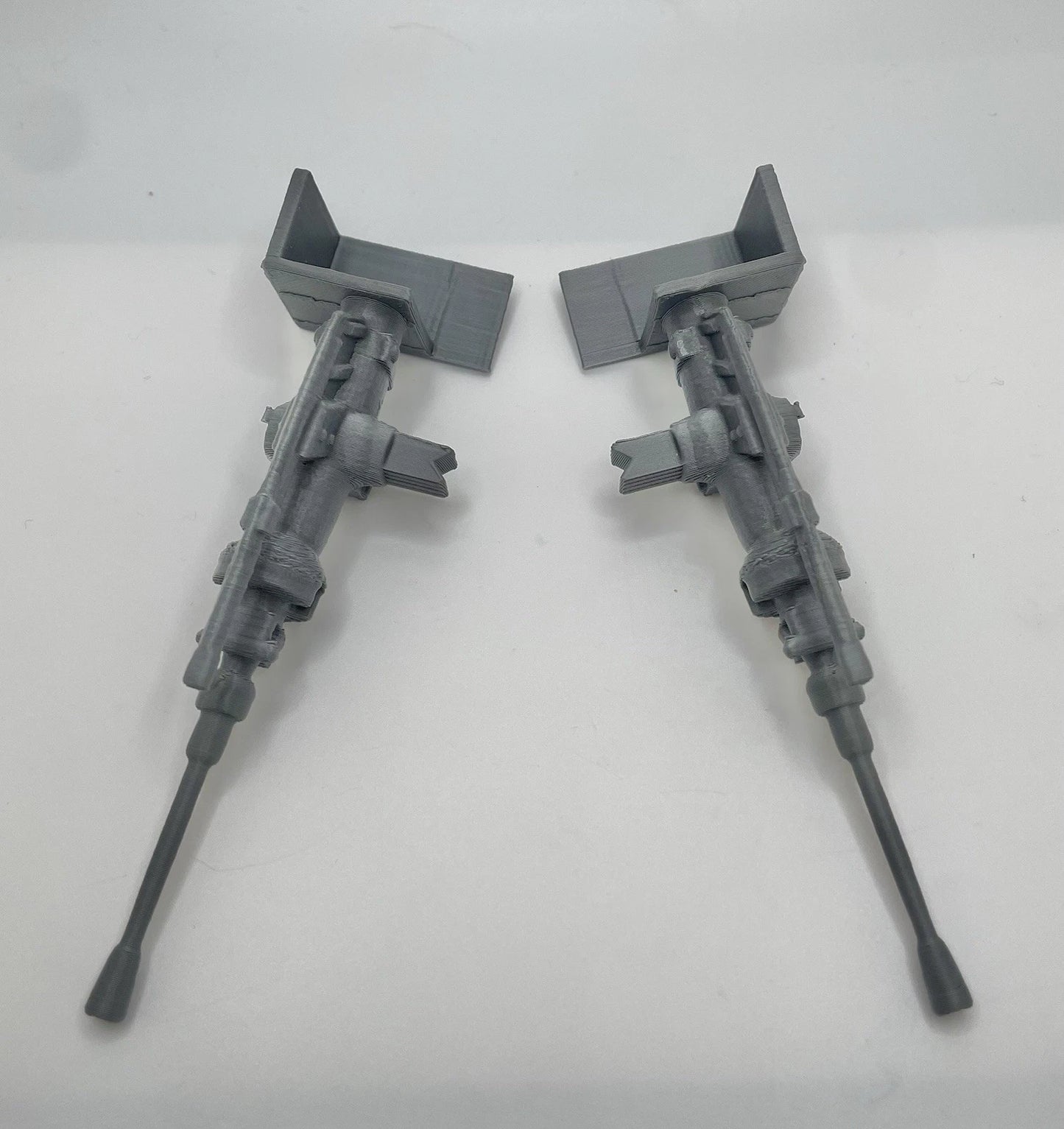 Canons de nez de Star Wars Kenner AT-AT Imperial Walker vintage, reproduction, pièce de 1981