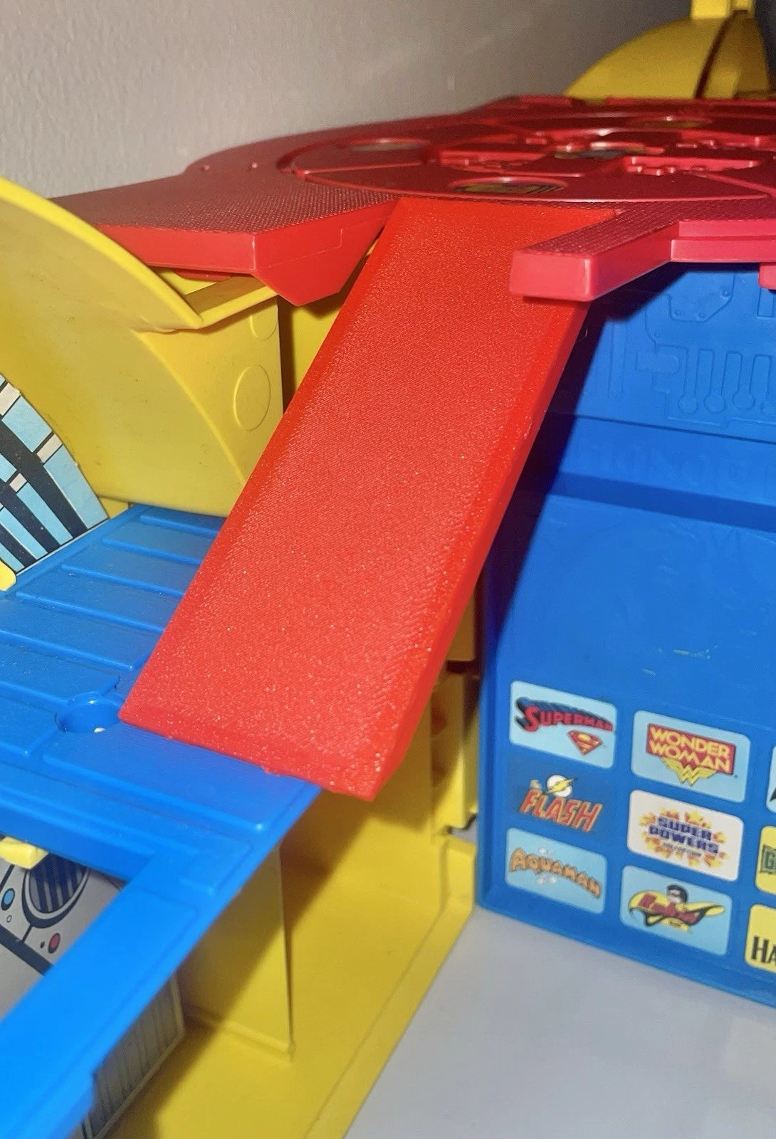 Kenner Super Powers Hall of Justice Playset Landing Pad Ramp Repro Part 1984