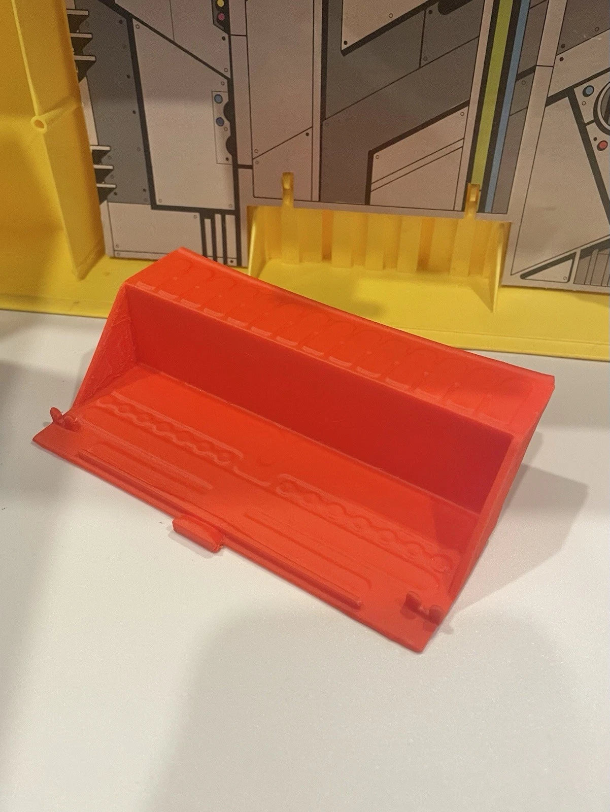 Kenner Super Powers Hall of Justice Playset Jail Floor Repro Part 1984