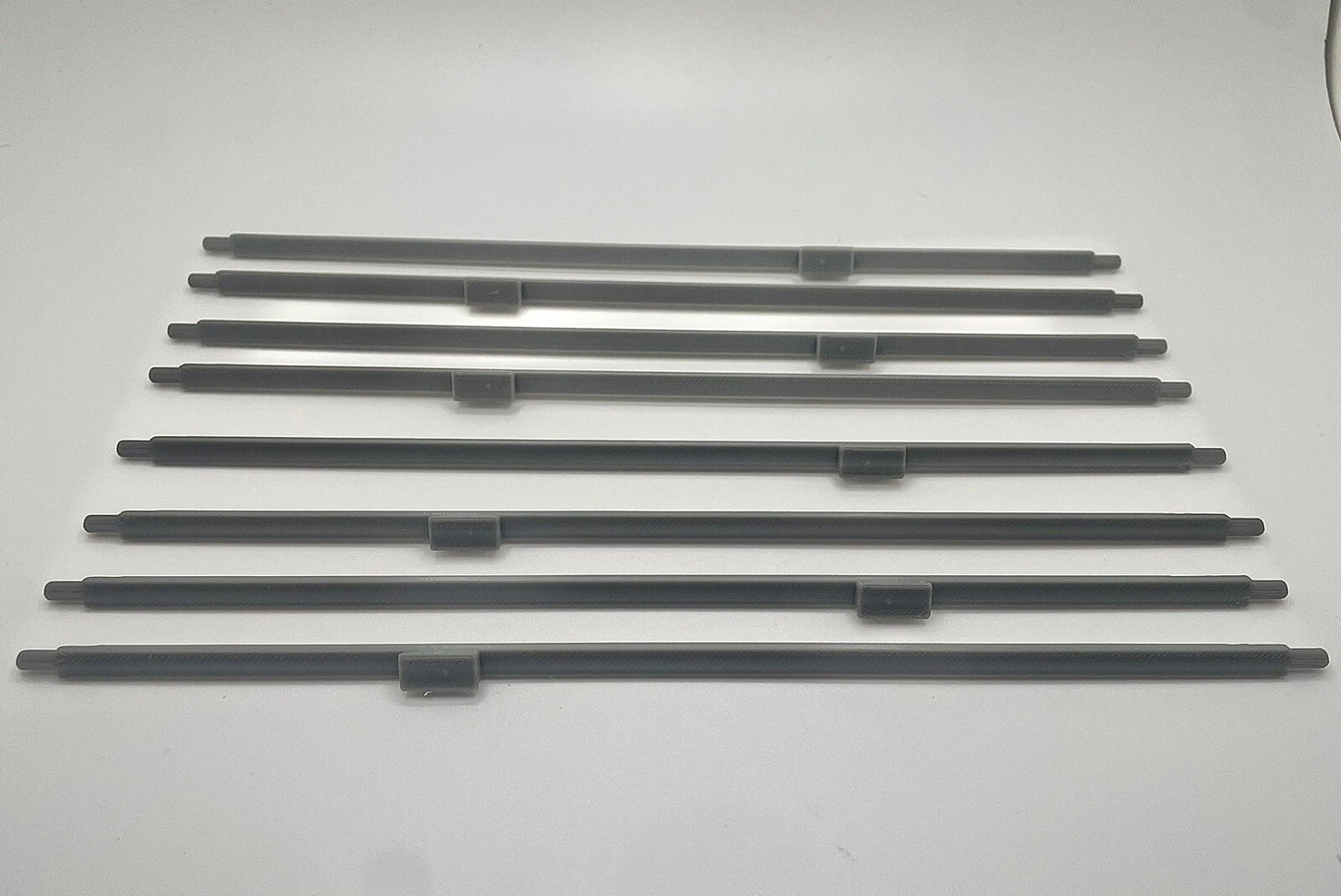 VINTAGE KENNER STAR WARS Y Wing Engine 8X Struts Replacement Part REPRO 1983