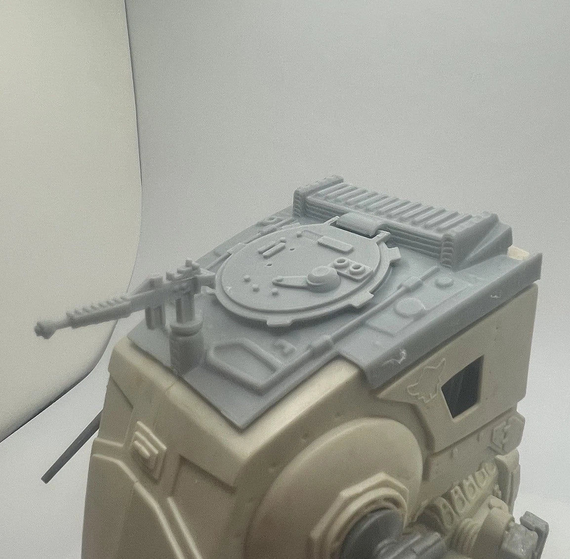 Reproduction AT-ST Scout Walker Canopy Hatch & Gun for Star Wars