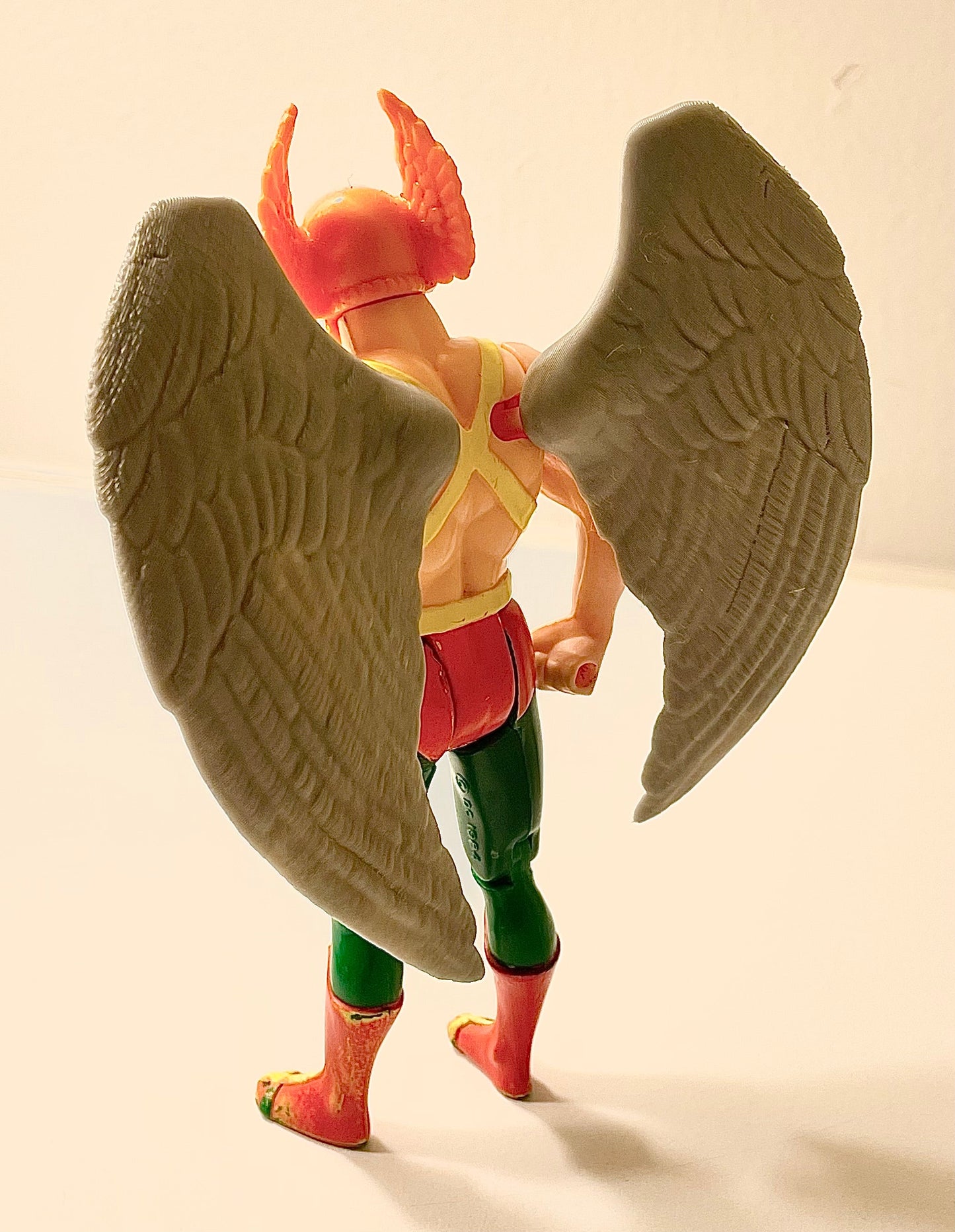 Vintage Kenner DC Super Powers Hawkman Wings 1984 Repro Part 1985 1986 - MadeLikeOld