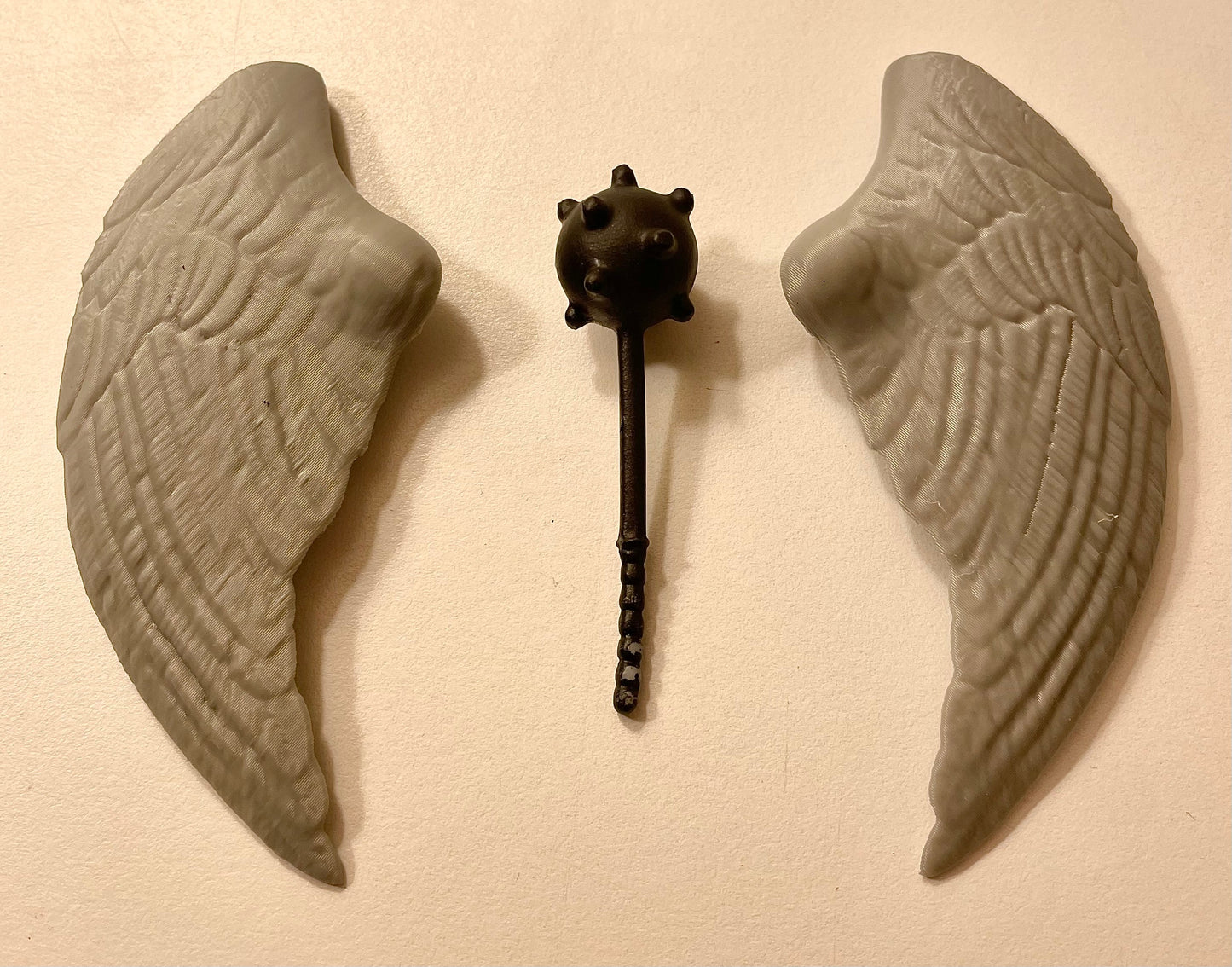 Vintage Kenner DC Super Powers Hawkman Wings & Mace 1984 Repro Part 1985 1986 - MadeLikeOld