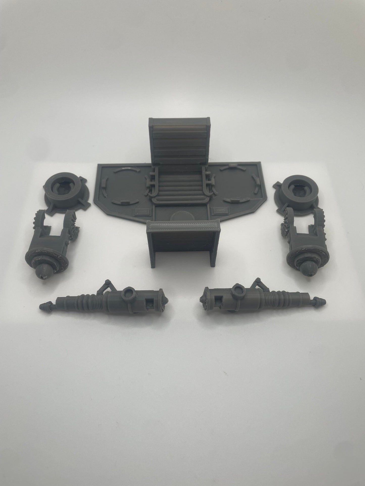 Vintage Star Wars Kenner Rebel Transport Cannons Mount & Base Repro Part 1982 - MadeLikeOld