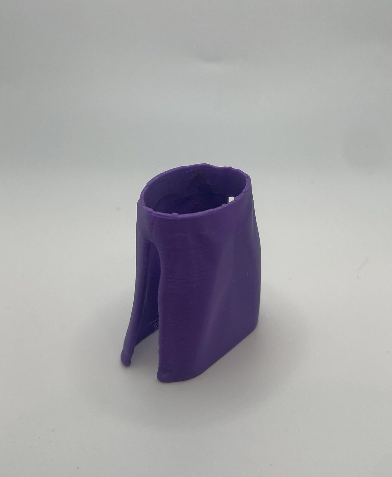 Vintage Kenner DC Super Powers Desaad Skirt Repro Part 1985 Replacement