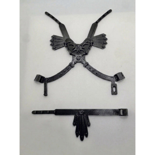 Reproduction Black Skeletor Armor Set for Masters of the Universe