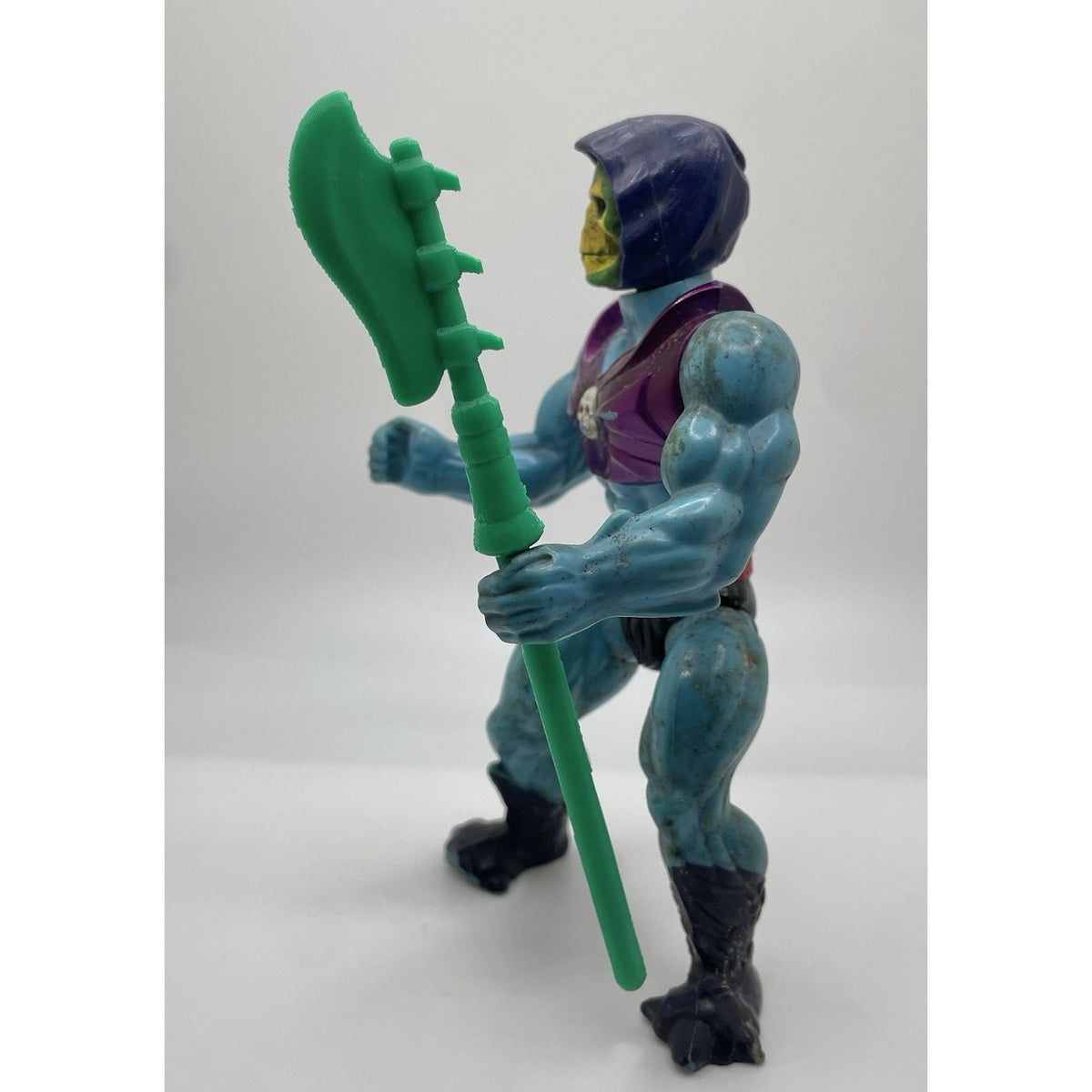 Reproduction Scareglow Halberd Staff for Masters of the Universe, view 3