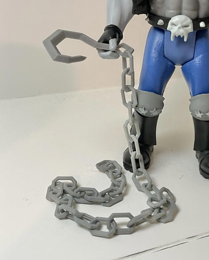 Reproduction Lobo Chain & Hook Weapon Figure Accessory