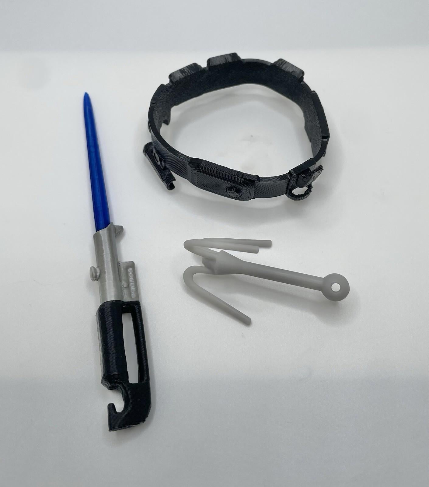 Vintage Star Wars 12 Inch Luke Skywalker Replacement REPRO Lightsaber Belt Hook