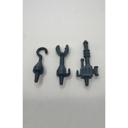 Reproduction He-Man Trap Jaw Attachment Weapon Accessory Set for Masters of the Universe, view 3