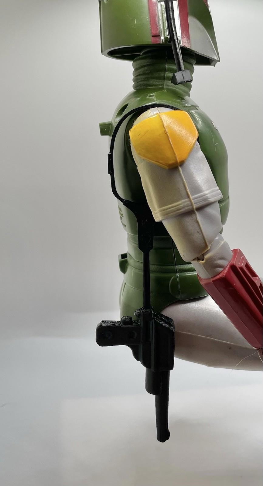 Vintage Star Wars 12 Inch Boba Fett Replacement REPRO Blaster Gun 1979 12”