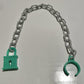 Vintage Masters of the Universe Dragon Blaster REPRO Padlock & Chain Cuffs MOTU
