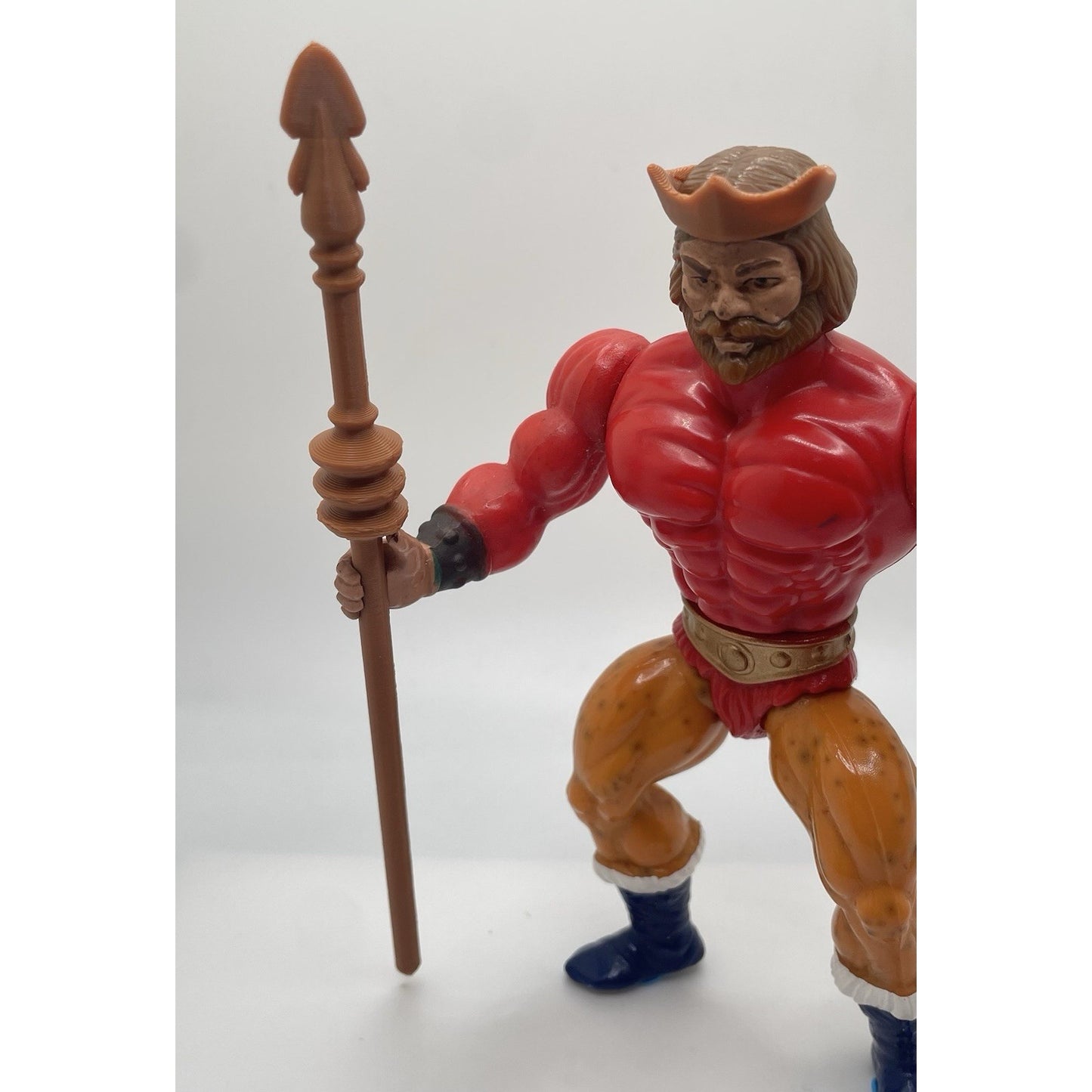 Vintage King Randor REPRO Staff Weapon MOTU Masters of the Universe 1986