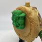 Vintage Mattel Food Fighters 1988 Kitchen Commando Green Backpack REPRO part