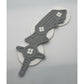 Vintage Rotar Full Set Weapon Axe Accessory Pedestal Replacement REPRO Part MOTU