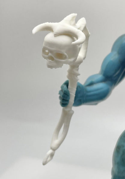 Reproduction Vypor Snake Priest Staff for Masters of the Universe, view 2