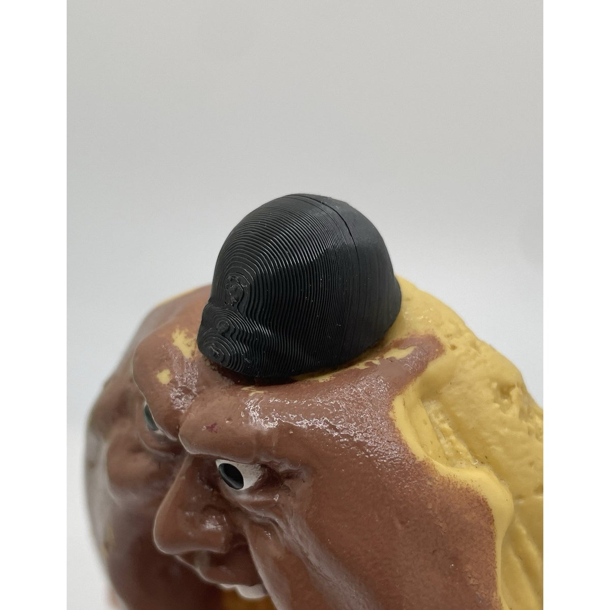 Vintage Mattel Food Fighters 1988 Refrigerator Rejects Black Helmet REPRO part