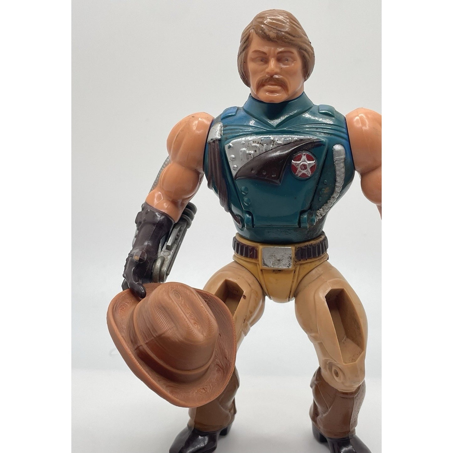 Vintage Rio BLAST MOTU Cowboy Hat Custom Accessory Masters of the Universe 1985