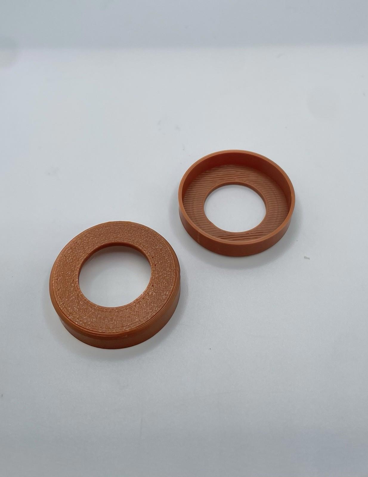 Vintage Star Wars 12 Inch Princess Leia Replacement REPRO Hair Bun Set 1978 12”