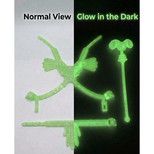Reproduction Skeletor Armor Set Glow In The Dark for Masters of the Universe