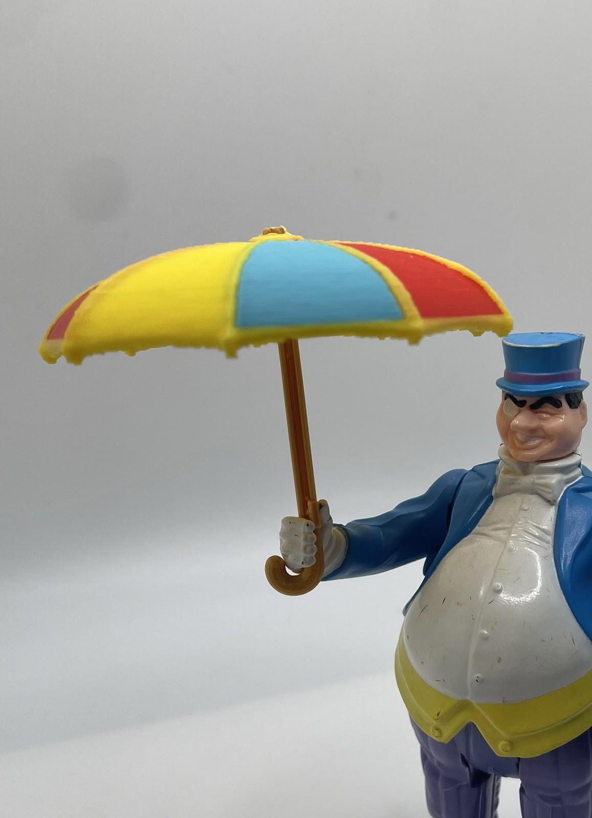Vintage Kenner DC Super Powers Penguin Umbrella 1984 REPRO Part Batman