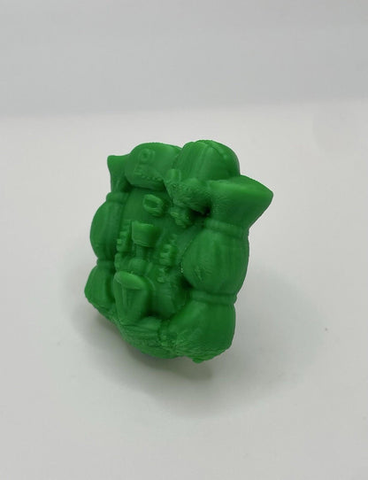 Reproduction Kitchen Commando Green Backpack for Food Fighters, view 2