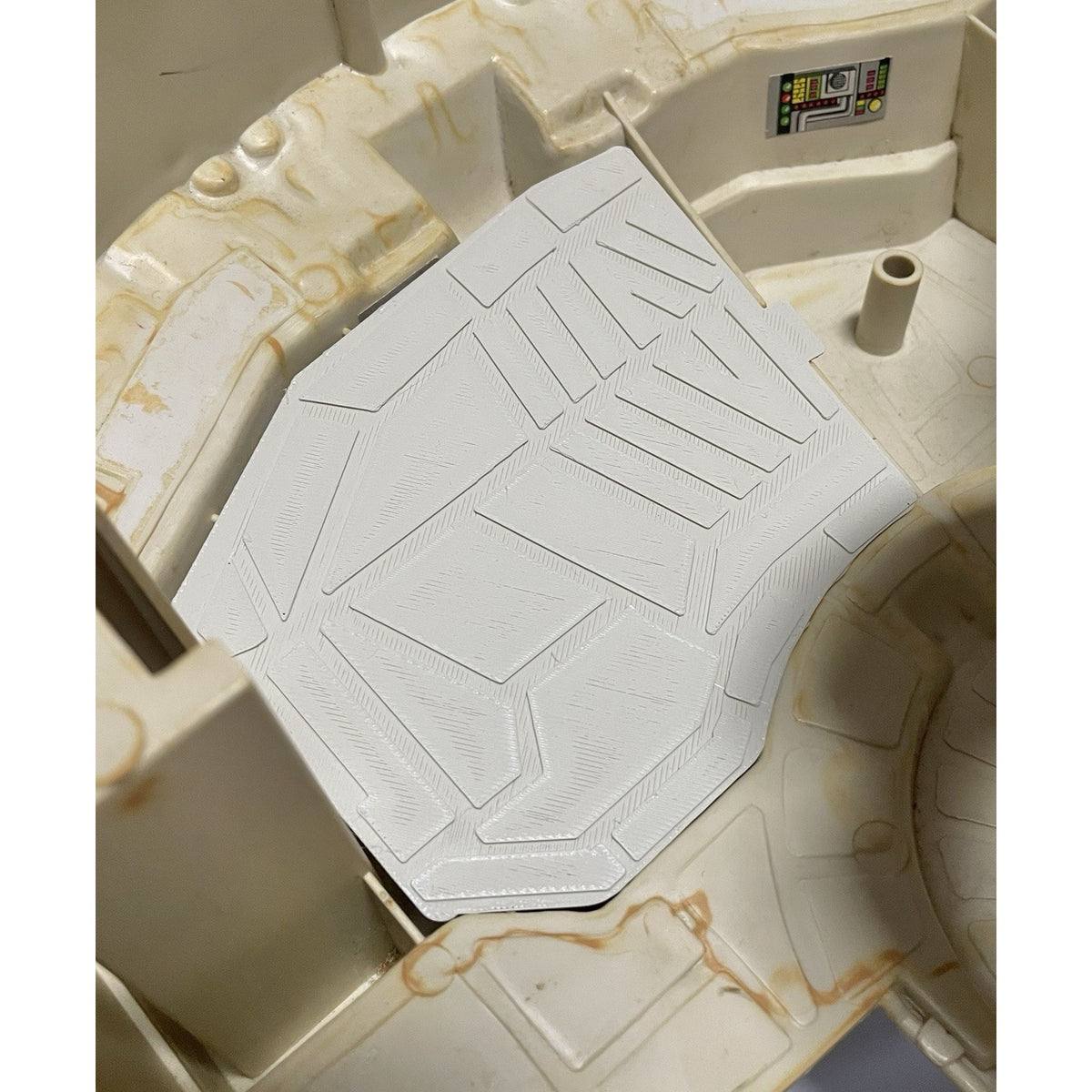 VINTAGE STAR WARS 1978 Millennium Falcon Smuggler Hatch Floor Board REPRO Part