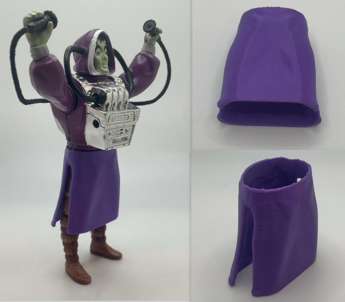 Vintage Kenner DC Super Powers Desaad Skirt Repro Part 1985 Replacement