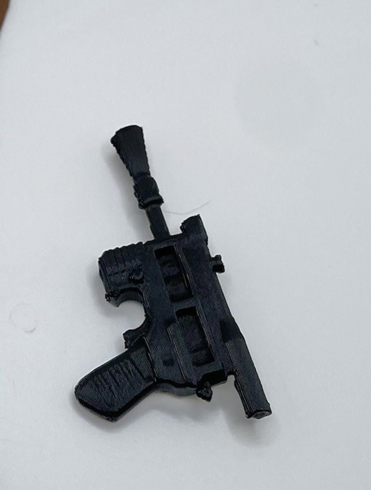 Vintage Han Solo Replacement Part REPRO Blaster Gun 1978 12” 12 Inch Figure