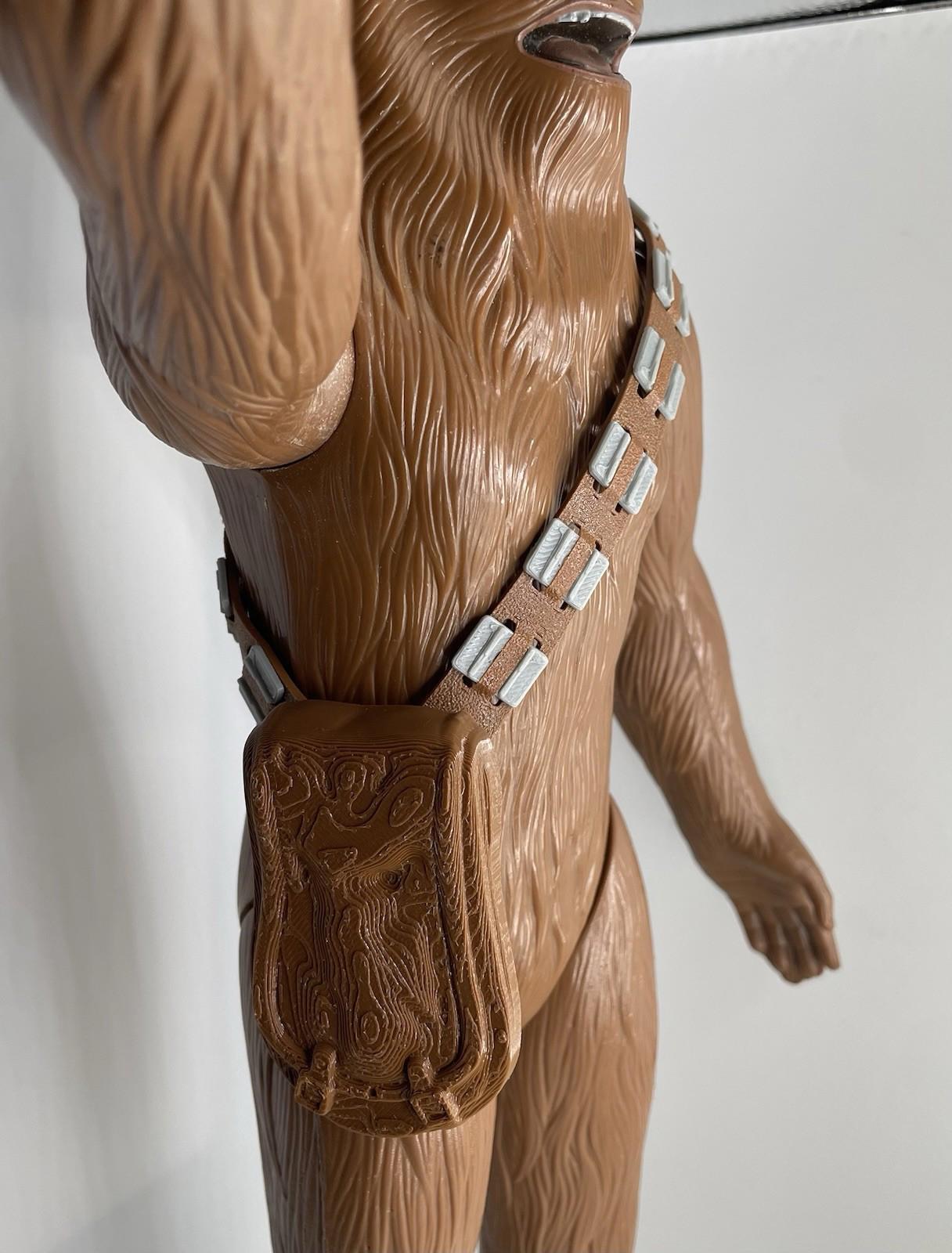 Vintage Star Wars 12 Inch Chewbacca Replacement REPRO Bandolier Satchel 1978 12”