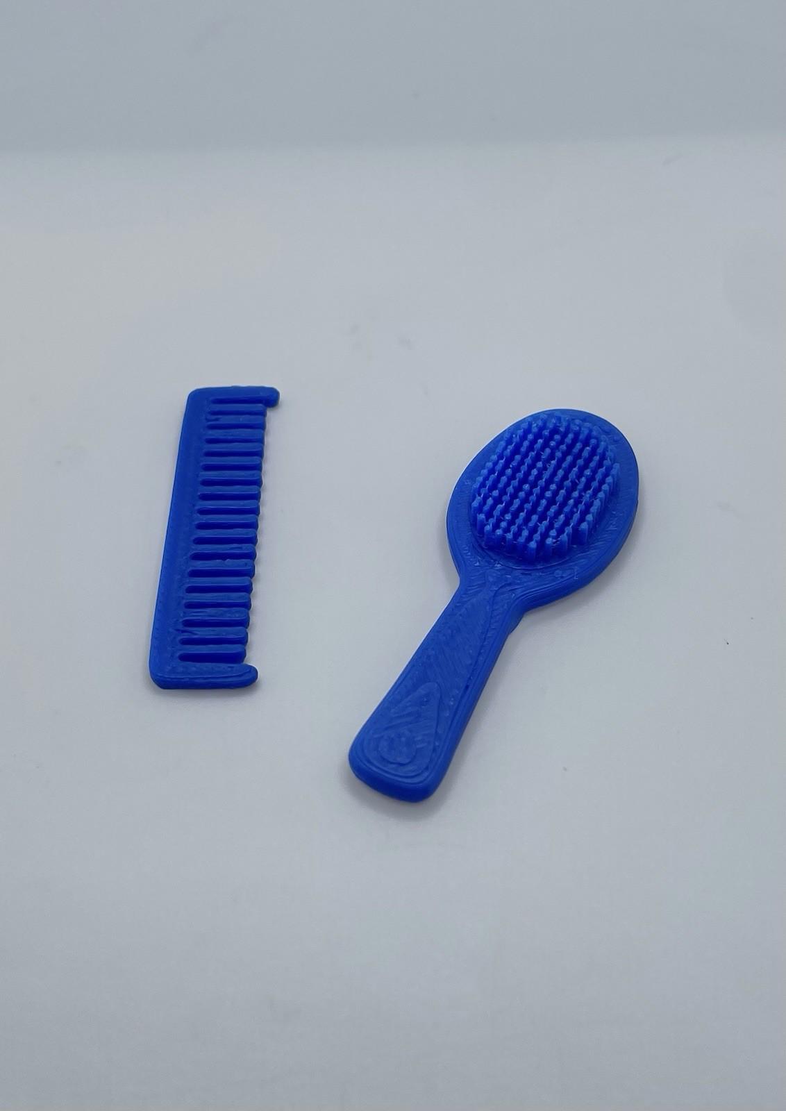 Vintage Star Wars 12 Inch Princess Leia REPRO Part Comb & Brush Set 1978 12”