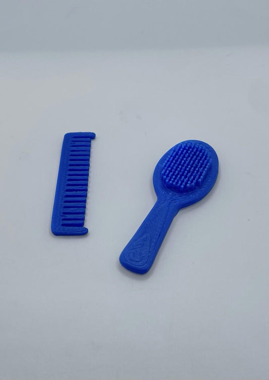 Vintage Star Wars 12 Inch Princess Leia REPRO Part Comb & Brush Set 1978 12”