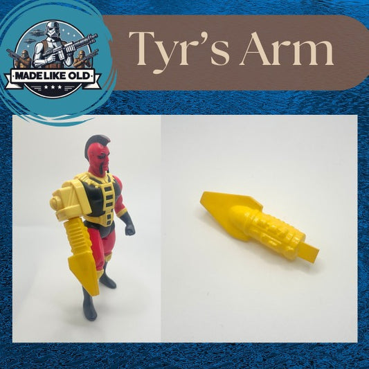 Vintage Kenner DC Super Powers Tyr Arm Missile Repro Part 1985 1986 Replacement