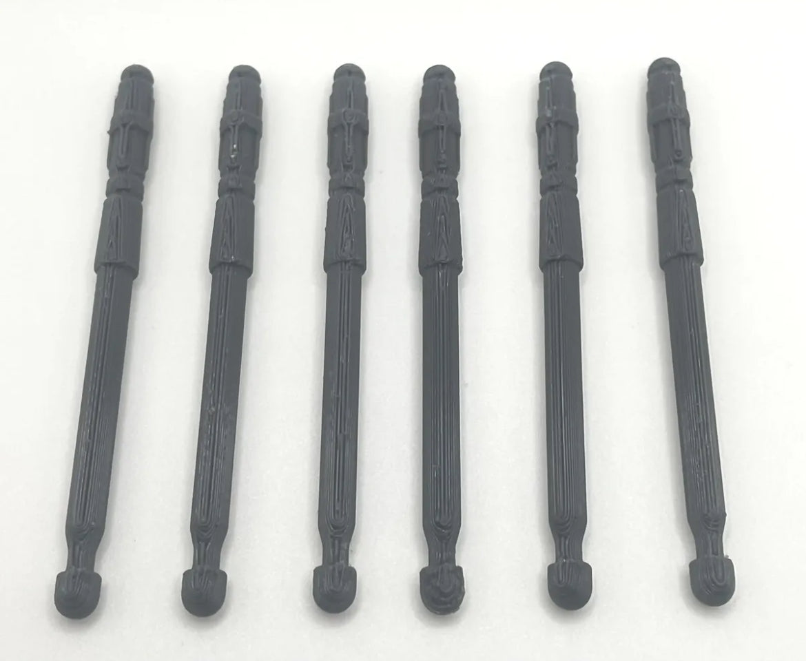 STAR WARS Legacy Millennium Falcon Missiles Bomb 3d Printed Parts Set Of 6