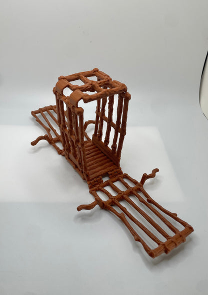 Reproduction Ewok Battle Wagon Prisoner Cage for Star Wars, view 2