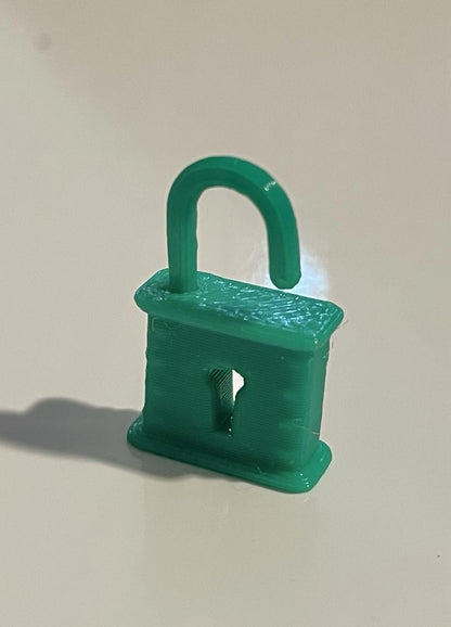 Reproduction Dragon Blaster Green Padlock Lock for Masters of the Universe, view 4