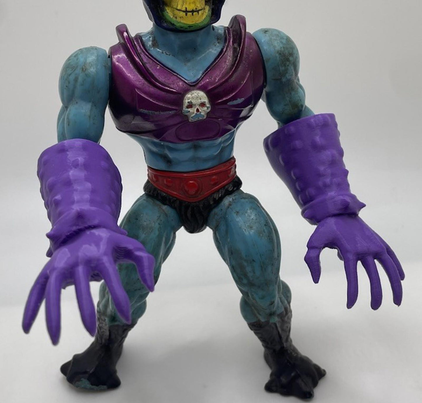 Vintage MOTU Masters of the Universe Terror Claws Skeletor REPRO Part 1985