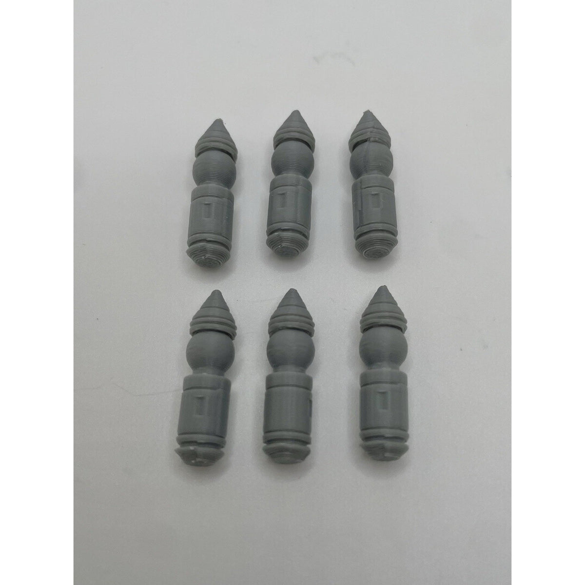 Star Wars Imperial Tie Fighter Bomber Bomb Missile Set 6x REPRO Parts 2002 2010