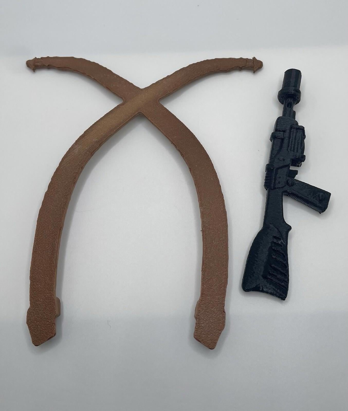 Vintage Star Wars 12 Inch Jawa Replacement REPRO Bandolier & Gun Set 1978 12” 8”