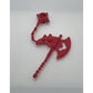 Vintage Rotar Full Set Weapon Axe Accessory Pedestal Replacement REPRO Part MOTU
