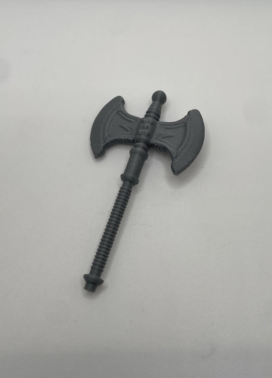 Vintage REPRO Battle Axe Weapon MOTU Masters of the Universe 1986