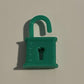 Vintage Masters of the Universe Dragon Blaster Green REPRO Padlock Lock MOTU