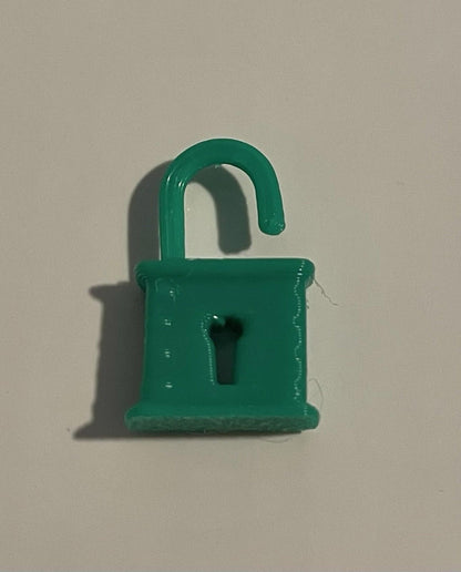 Reproduction Dragon Blaster Green Padlock Lock for Masters of the Universe, view 5